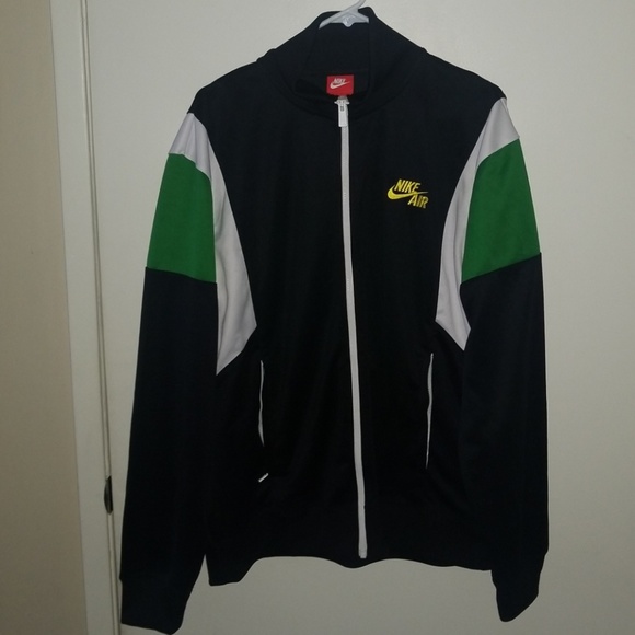 black nike turtleneck jacket